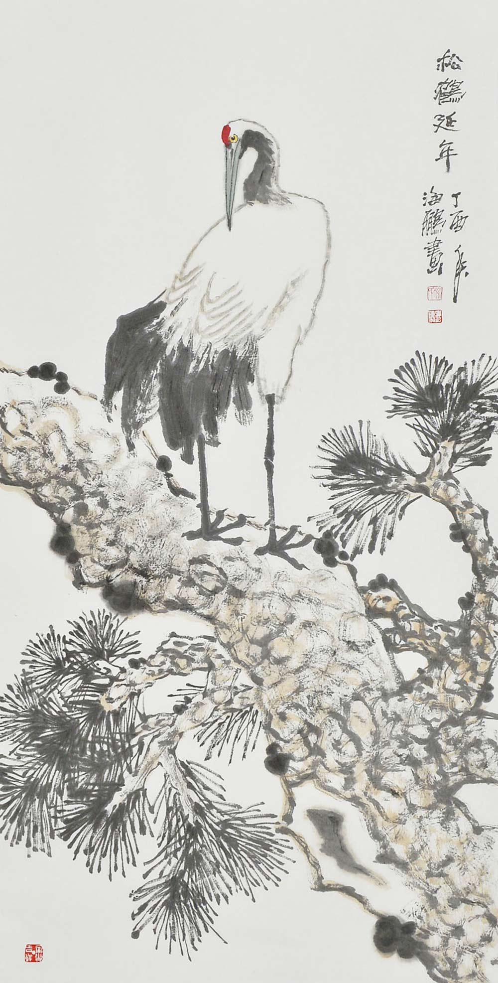 樊海鹏花鸟画赏析:美丽无双的花鸟 悦动人心和视野