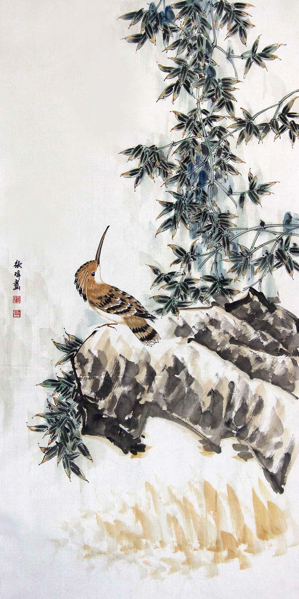 博宝·资讯 | 张伟国画花鸟作品赏析:意境和谐 幽芳有