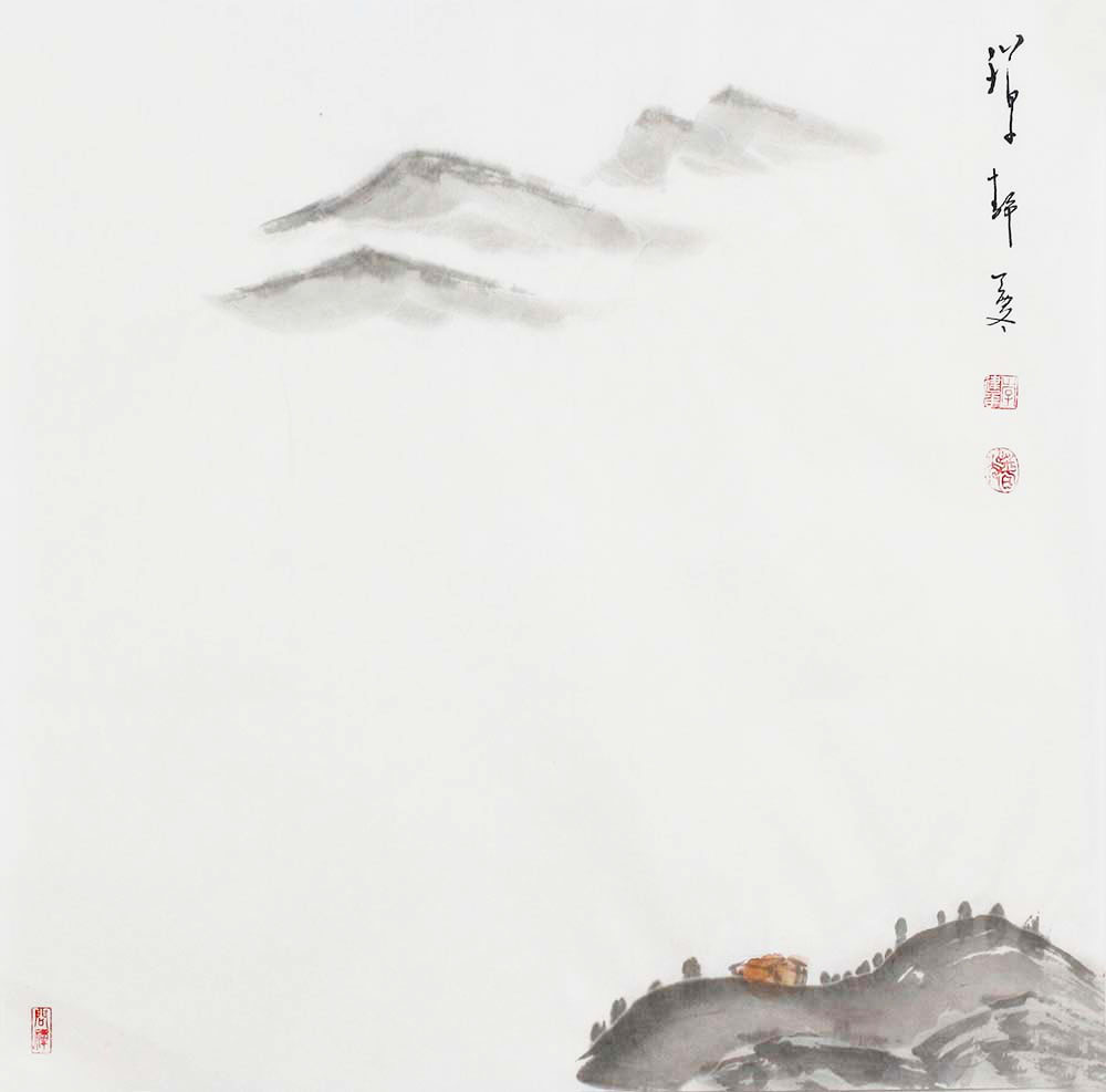 博宝·资讯 | 李建华国画山水作品赏析:意境深幽,禅意