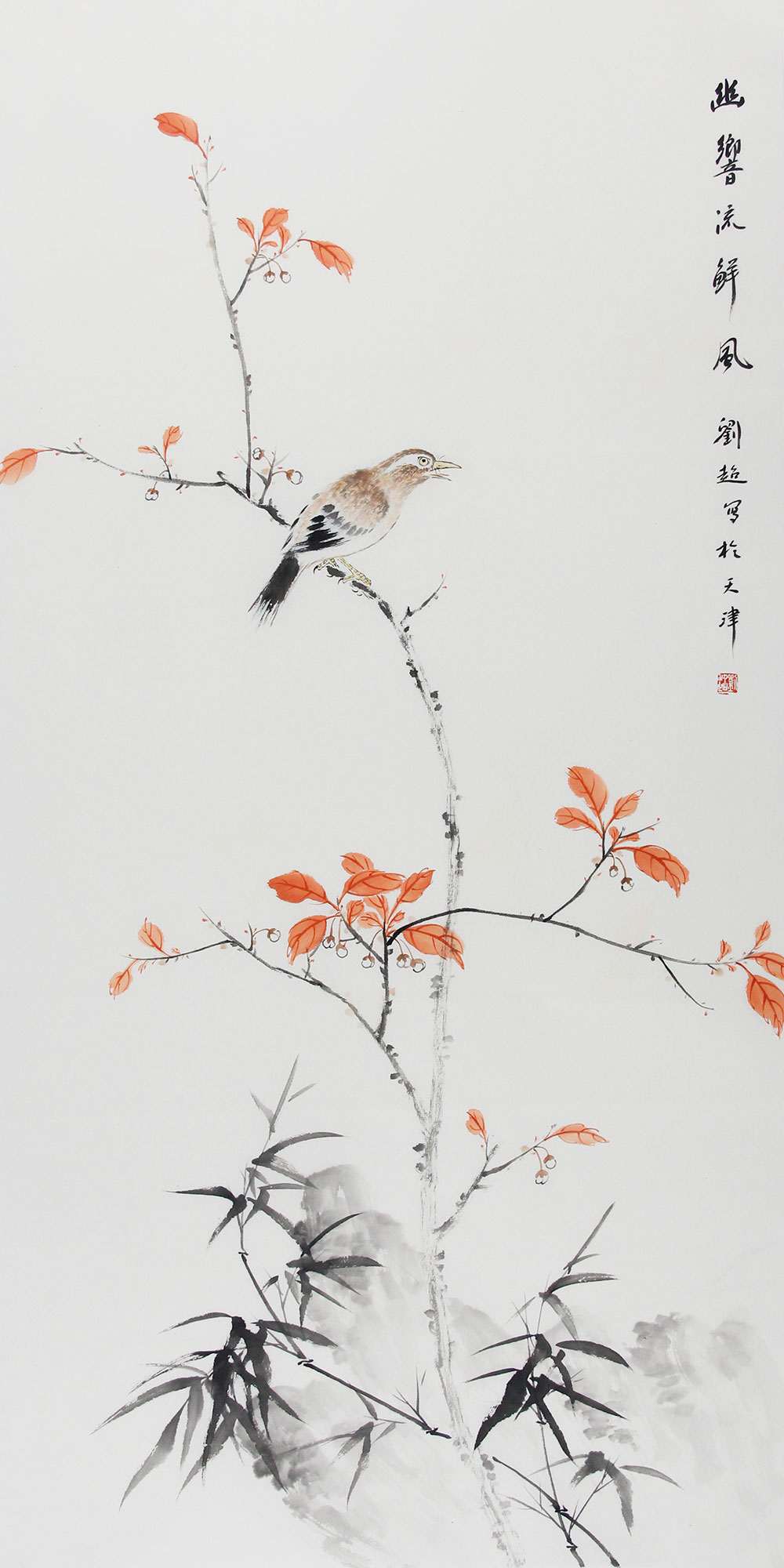 博宝·资讯 | 刘超国画花鸟作品赏析:诗意的画卷,唯美的艺术