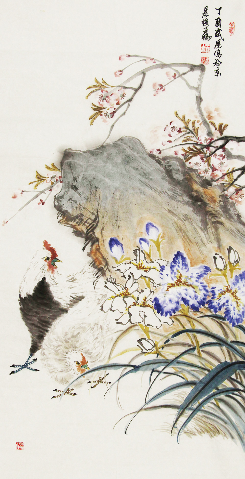 博宝·资讯 | 王鹏国画花鸟作品赏析:原生态,和谐自然甜美,颇富乡土