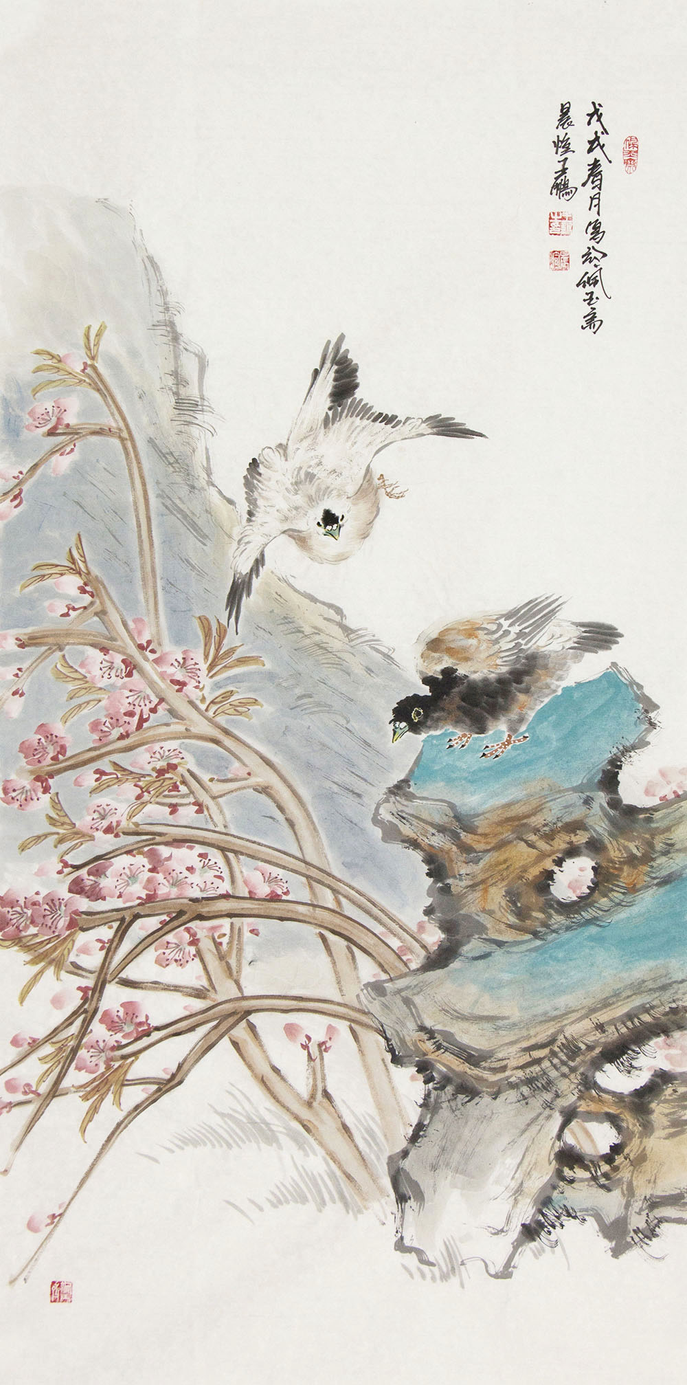 博宝·资讯 | 王鹏国画花鸟作品赏析:古雅之中见功力