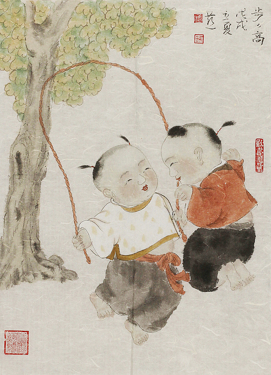 山东临沂市人,现居北京,先后就读于山东艺术学院研究生班工笔人物画