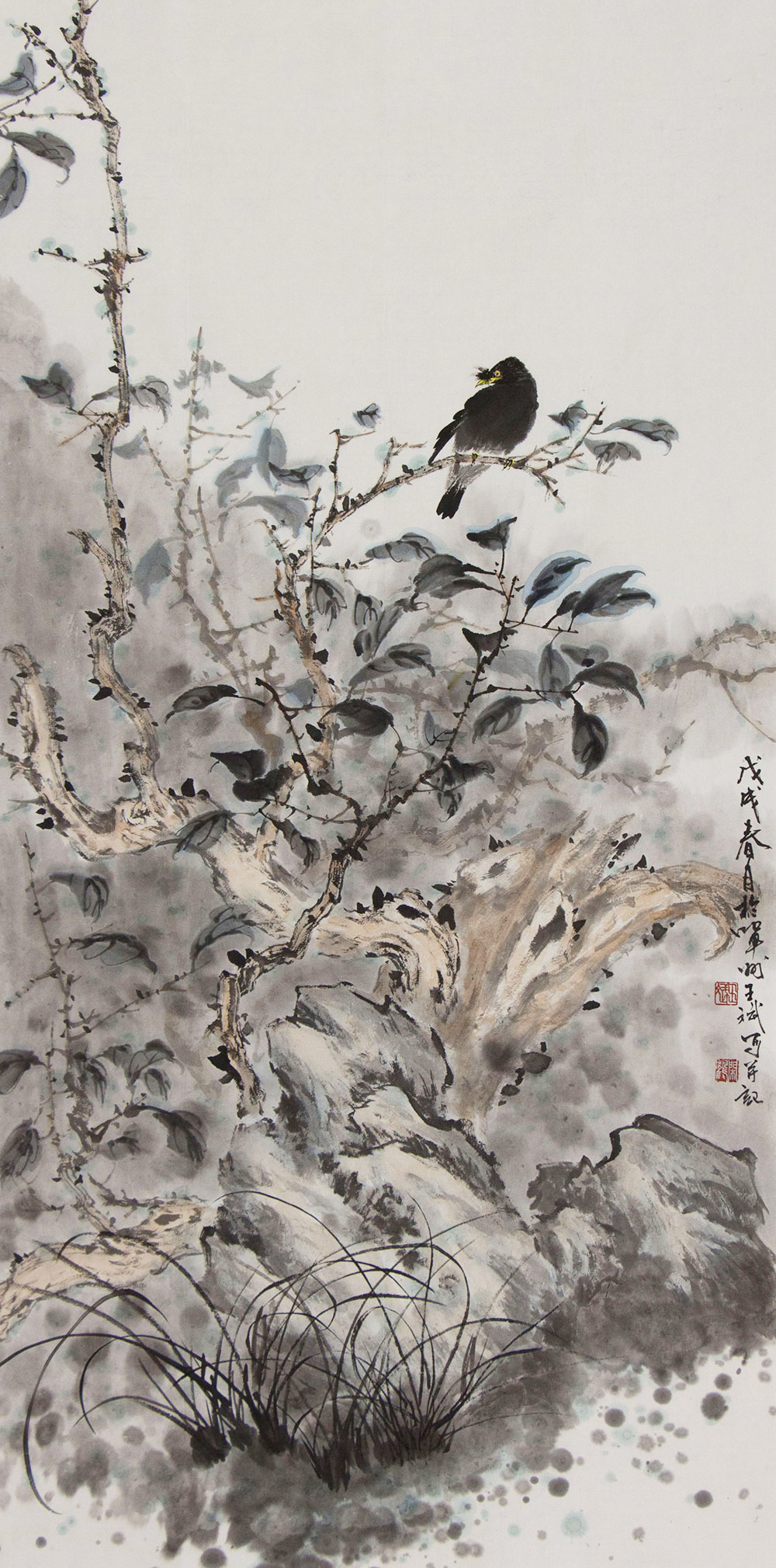 师法自然,逐成清逸画风,作品雅俗共赏,受到同行和收藏者的广泛好评