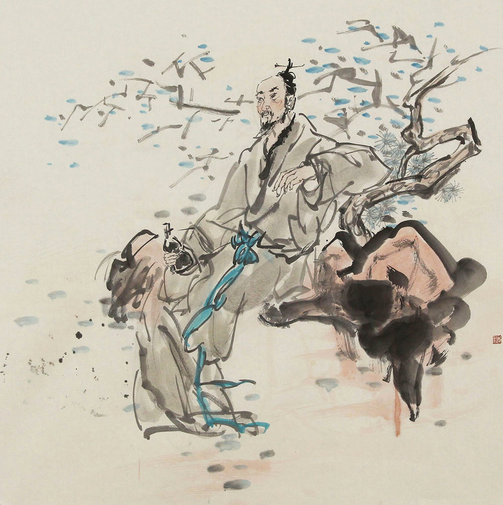 博宝·资讯 | 高红国画人物作品赏析:笔墨写意,情景交融,情趣盎然