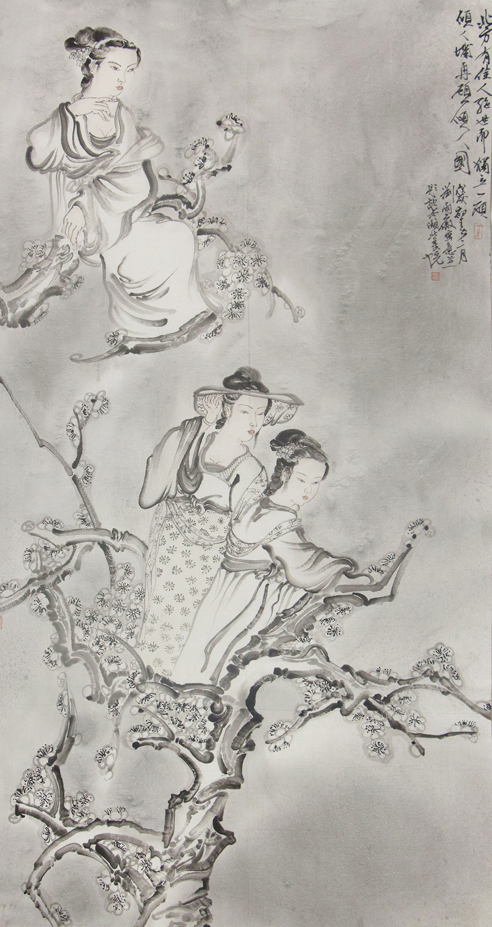 刘雨薇人物画作品赏析|洋溢禅意和神态,充满着鲜活的情趣护士【博宝情趣慢情感摇服图片