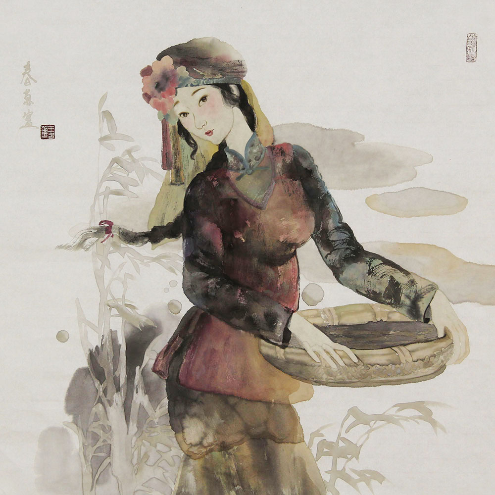 清华才女 王春菊,将古今中外技法熔于一炉,彰显出她极高的艺术修养和