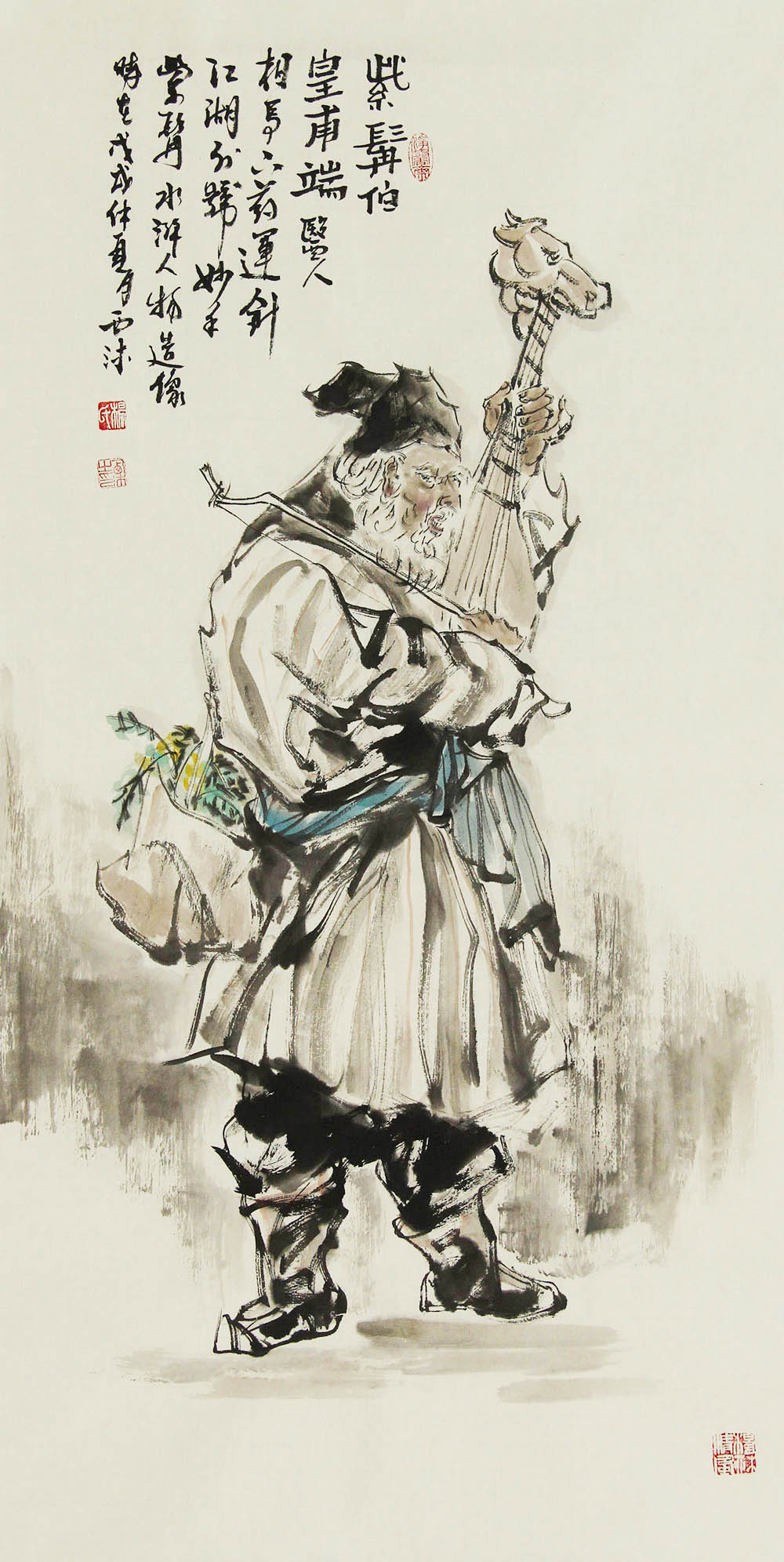 杨西沐人物画作品赏析 | 威风凛凛,霸气冲天,审美趣味