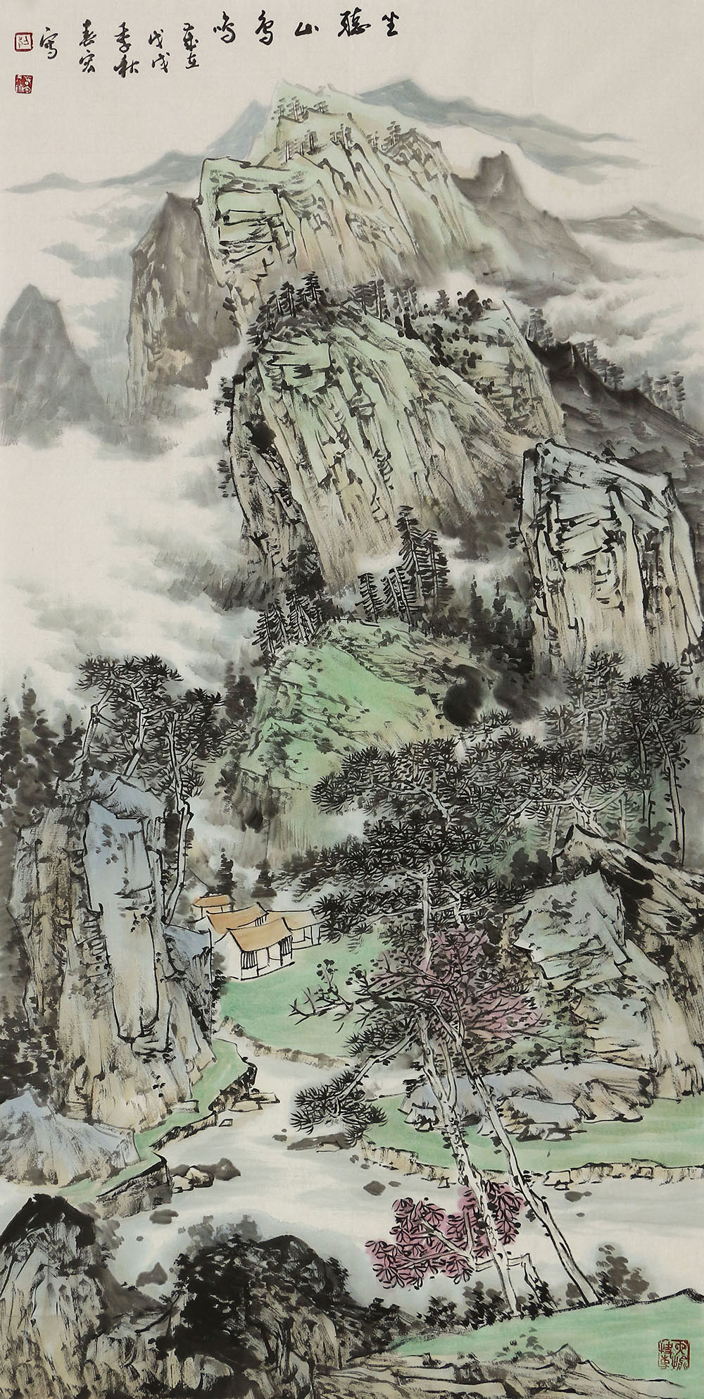 梁春宏山水画作品赏析 | 山深必有佳风景【博宝·资讯