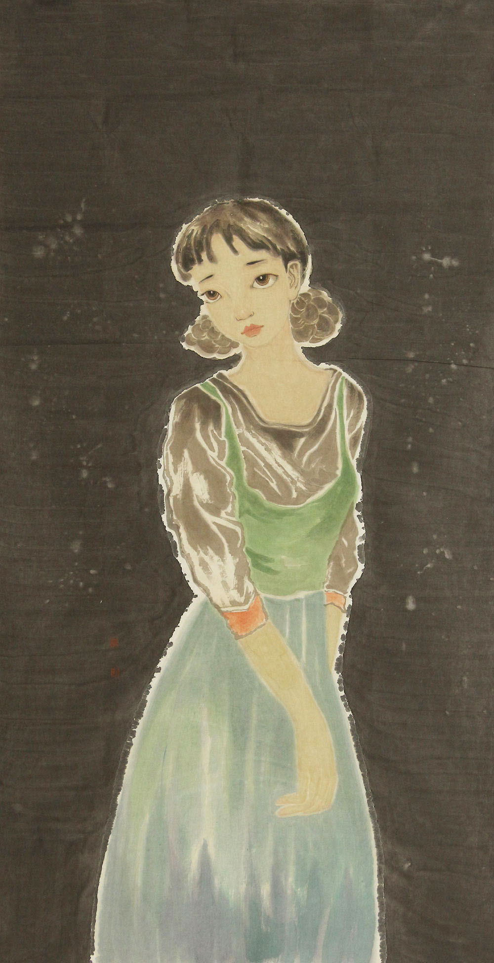 刘帅人物画作品赏析 妙写青春女性之美【博宝资讯】