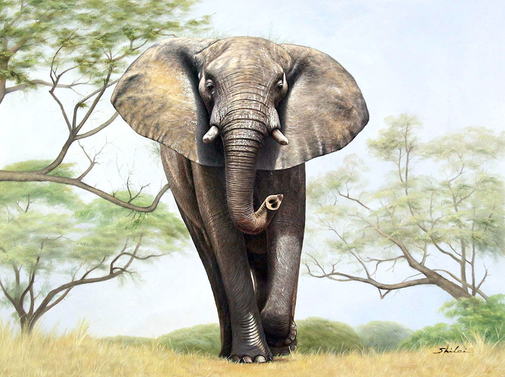 太平有象 金玉满堂--当代著名油画家周石来写实油画作品赏析