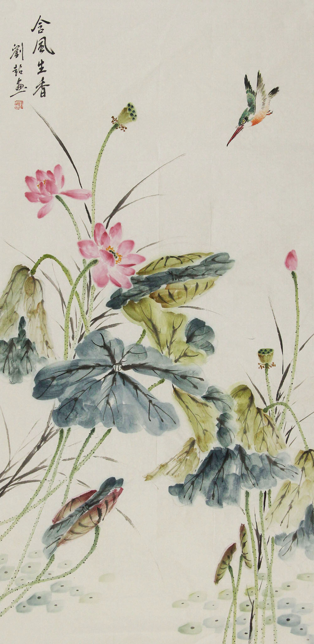 刘超花鸟画作品赏析小写意的标杆家居装饰的首选博宝61资讯博宝艺术
