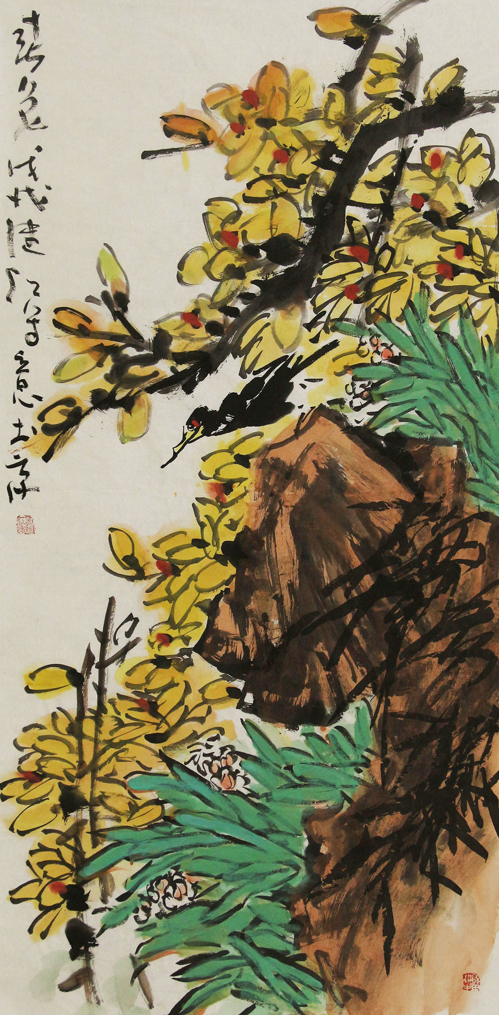 刘继红花鸟画作品赏析 视觉上的享受更为直接,古韵迷香,演绎经典