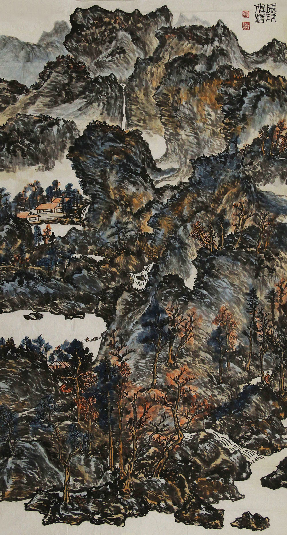 韩伟华山水画作品赏析 | 墨中有天地,心中有家乡【博宝资讯】