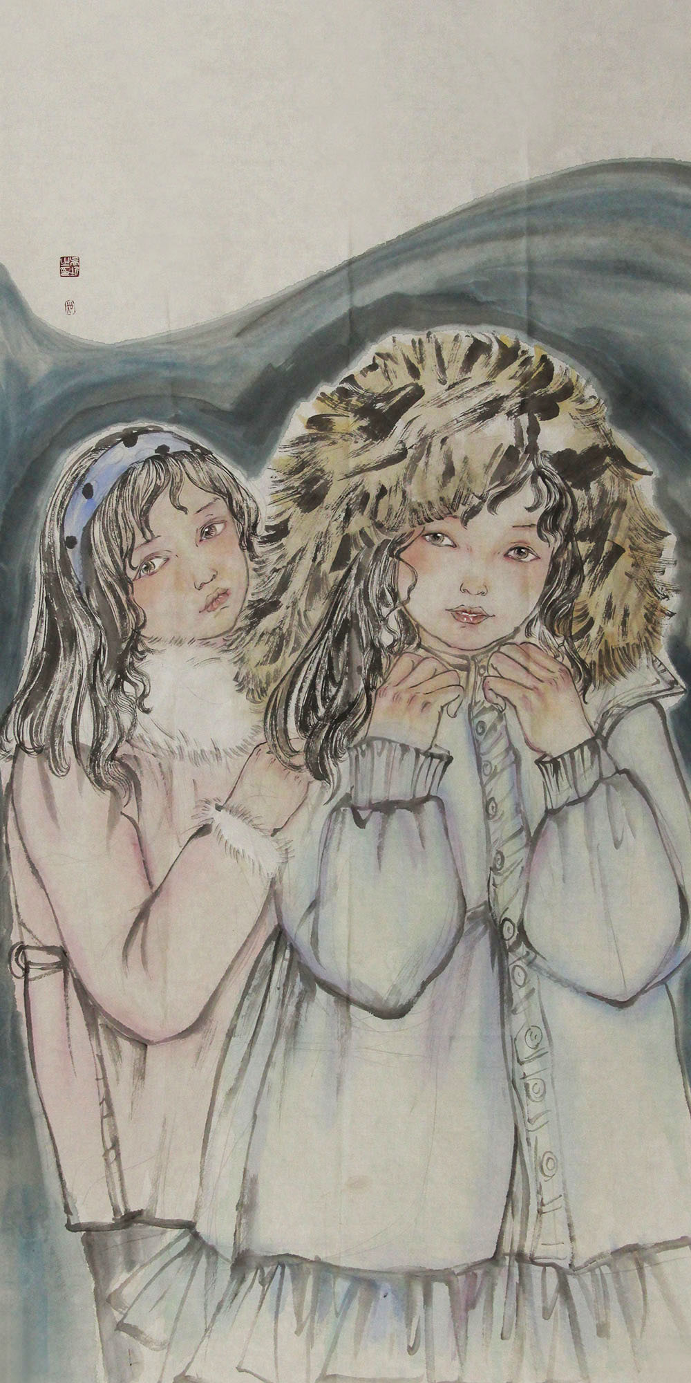 展示女子内心世界,以及青春的萌动,环境的衬托使人物更加唯美【博宝
