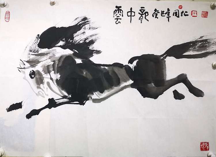 中央美院教授,著名画家王同仁-国画-艺品万家