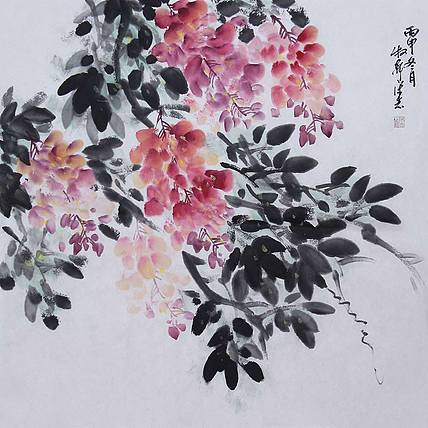 中国美术家协会会员   宋志  精品花鸟
