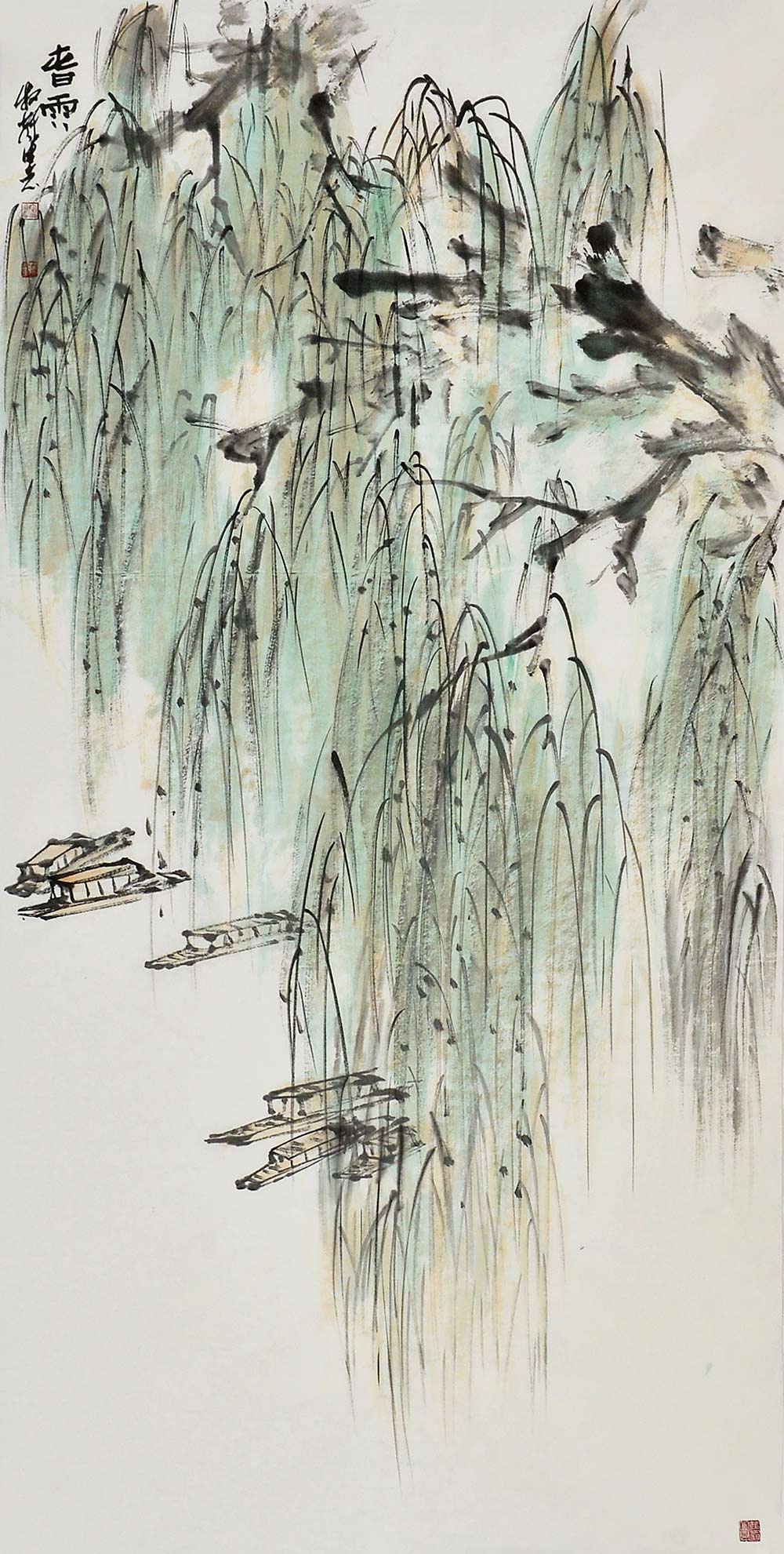 博宝·资讯 | 宋志花国画花鸟作品赏析:清新唯美,恬静自然