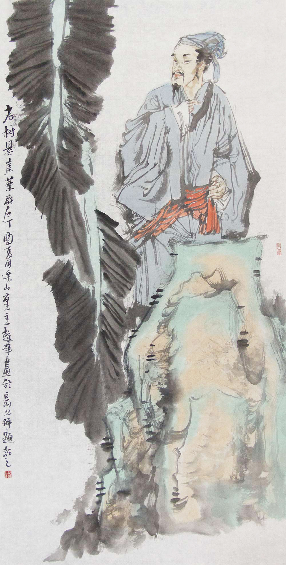 博宝·资讯 | 赵峰国画人物作品赏析:描绘古典和神话人物,注重人物