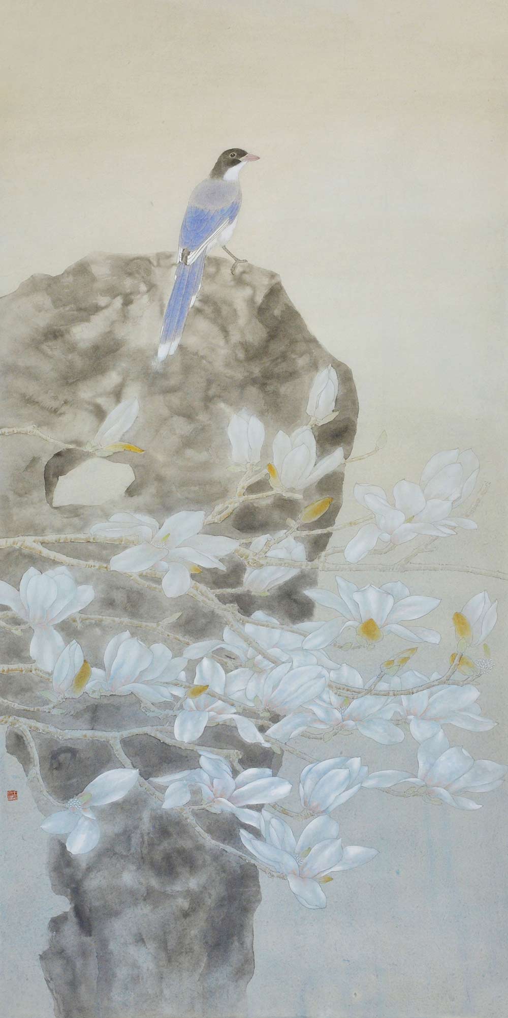 王文福工笔花鸟:笔法细腻 灵动唯美-国画 工笔画 花鸟画 艺术 艺品