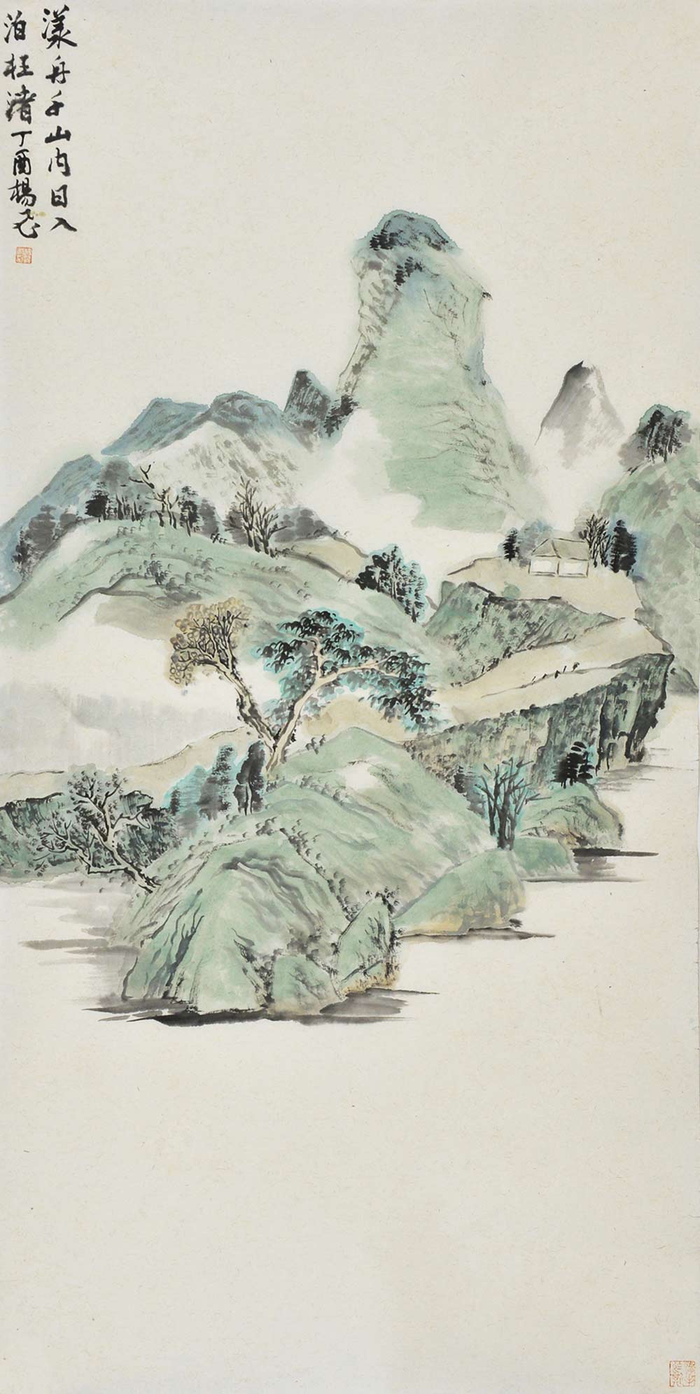 杨飞,现为李可染画院青年画院画家,杭州国画院创作员,艺品万家签约