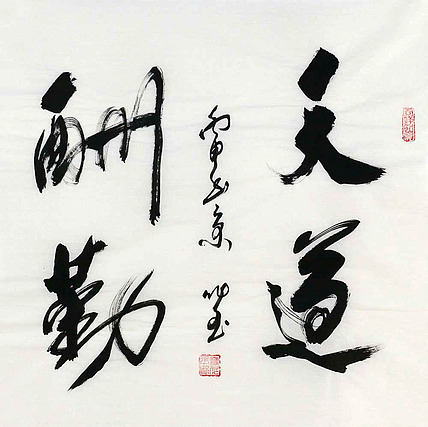 中国书协会员 高作玉 天道酬勤