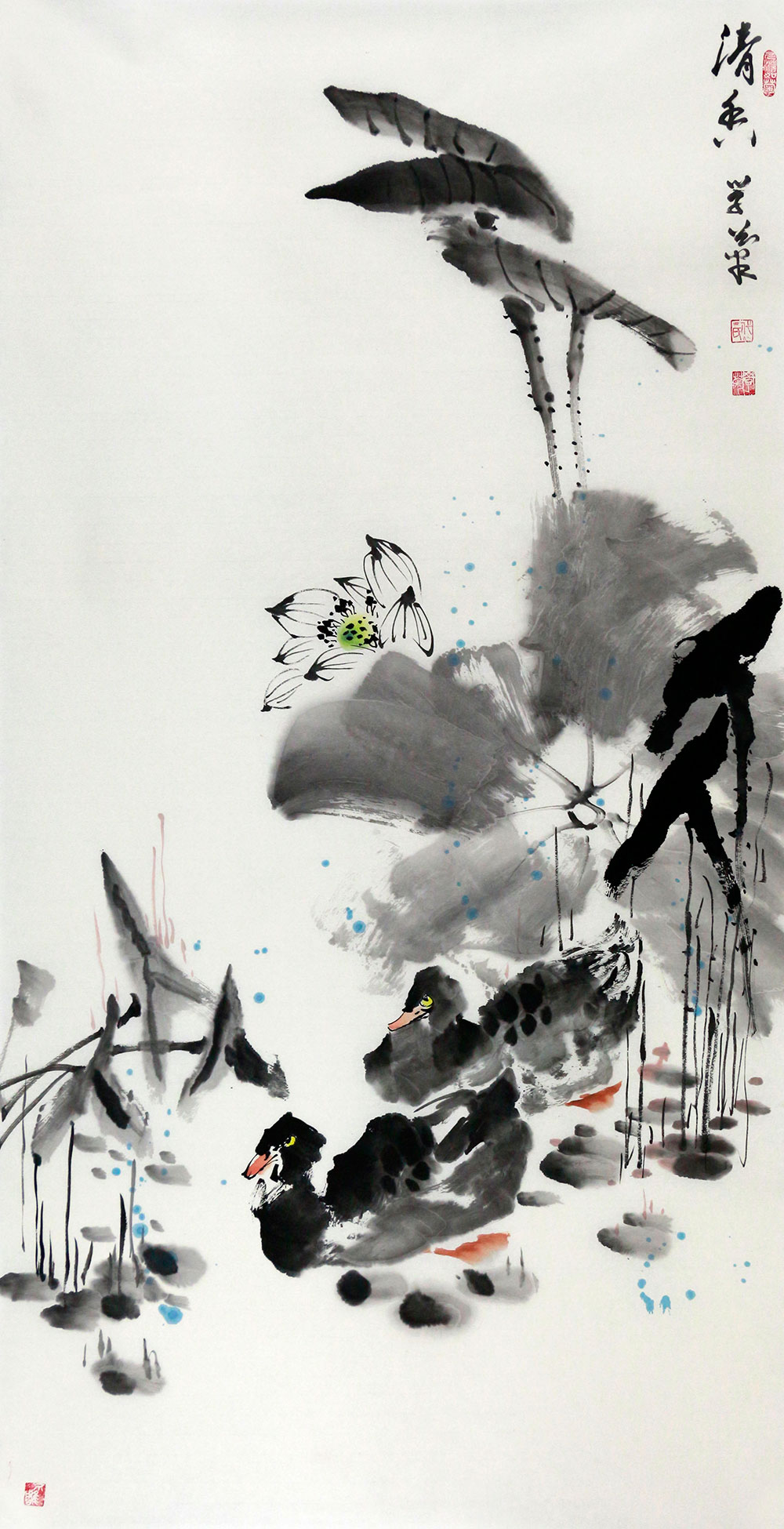 博宝·资讯 | 代学菊国画花鸟作品赏析:美丽雅致,妙趣横生,意境美好