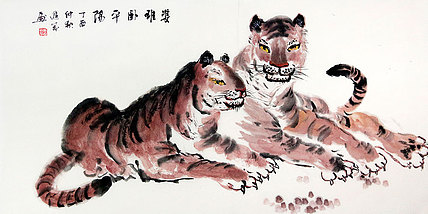 宁夏美协副主席 中美协会员 雍进成 花鸟 国画