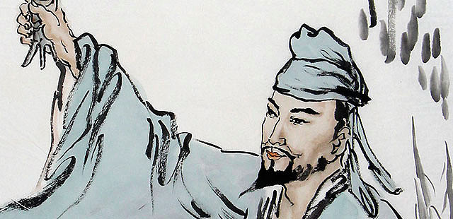 当代著名画家 姜建新 人物 国画