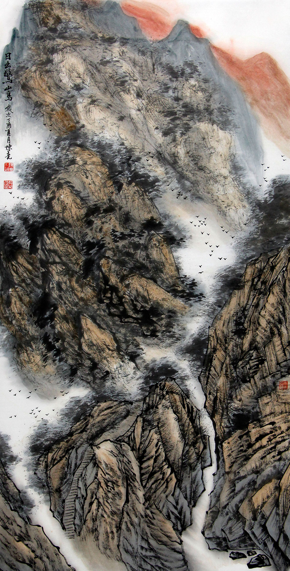 博宝·资讯 | 陈尧国画山水作品赏析:质朴灵秀,典雅脱俗