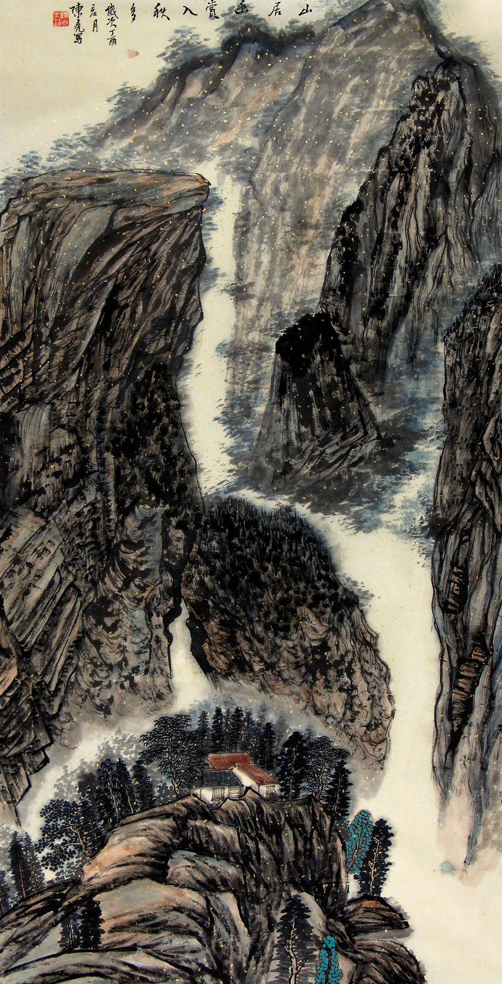 博宝·资讯 | 陈尧国画山水作品赏析:质朴灵秀,典雅脱俗