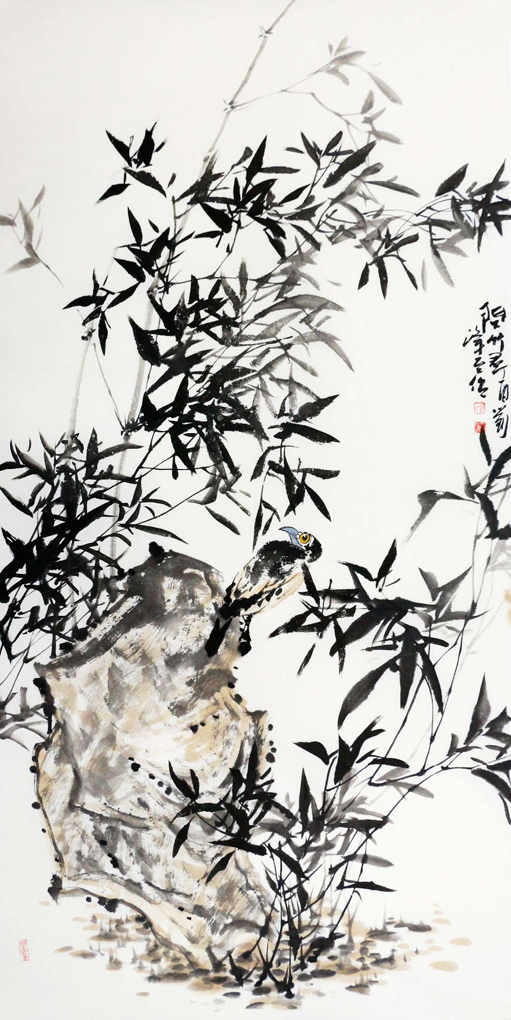 刘峰至花鸟画作品赏析:春光秋实总关情,意韵绵长感人心-刘峰至 国画