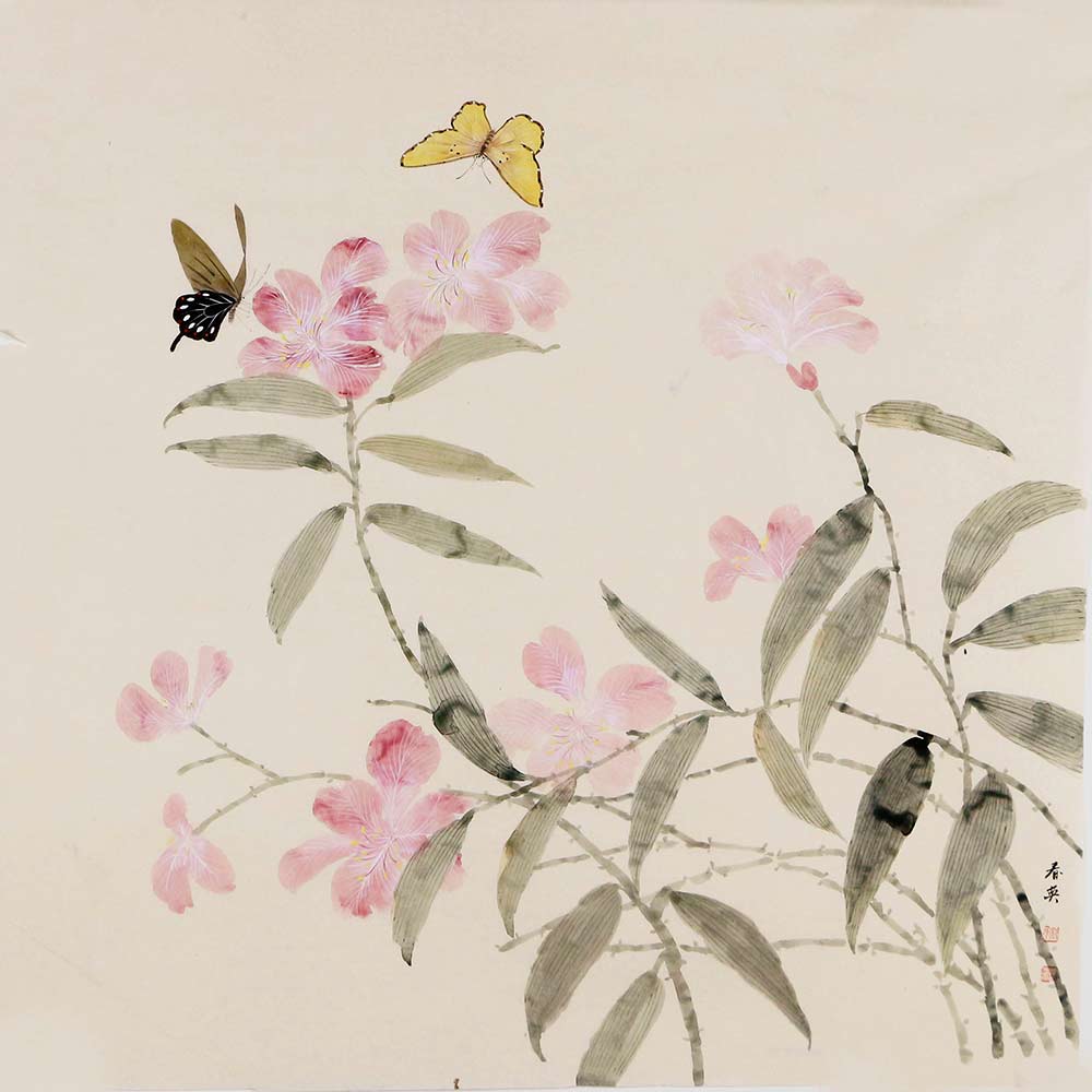 博宝·资讯 | 官春英国画花鸟作品赏析:颇具光彩的