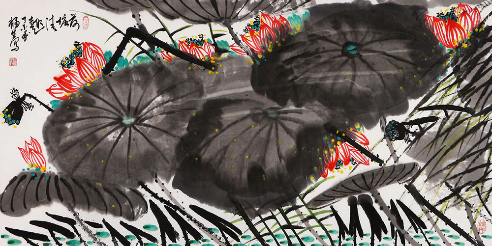 博宝·资讯 | 徐福生国画花鸟作品赏析:生机勃勃,活力四射