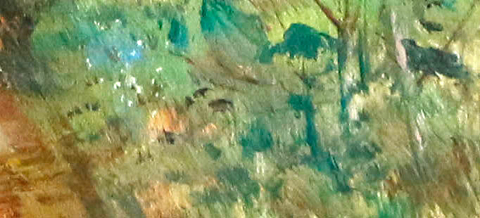 秒拍 中国书画家协会会员 梁峰 油画 纯手绘布面油画09