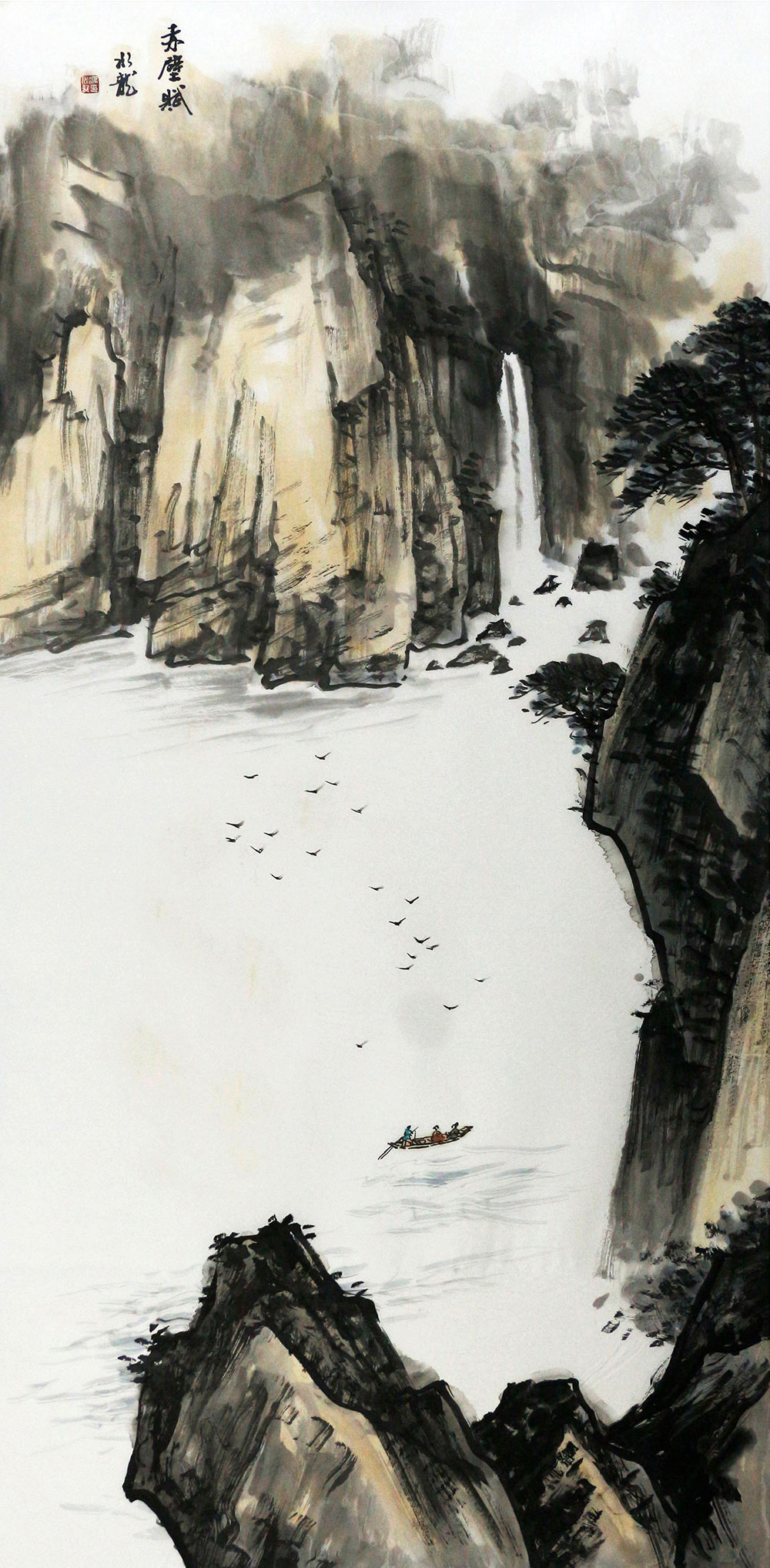 冯水龙山水画作品赏析 | 舒展明快 气韵深厚【博宝·资讯】