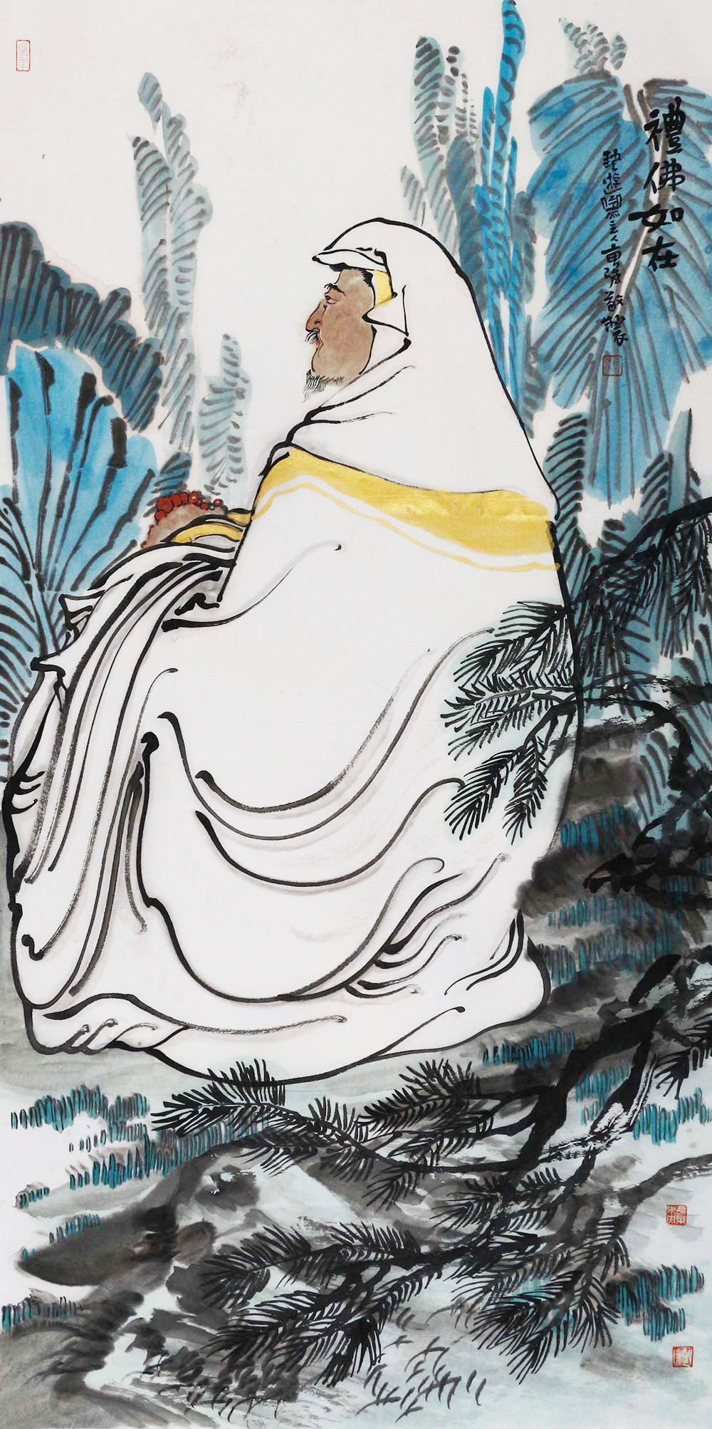 博宝·资讯 | 曹强国画人物作品赏析:表现闲逸宁静的处世观