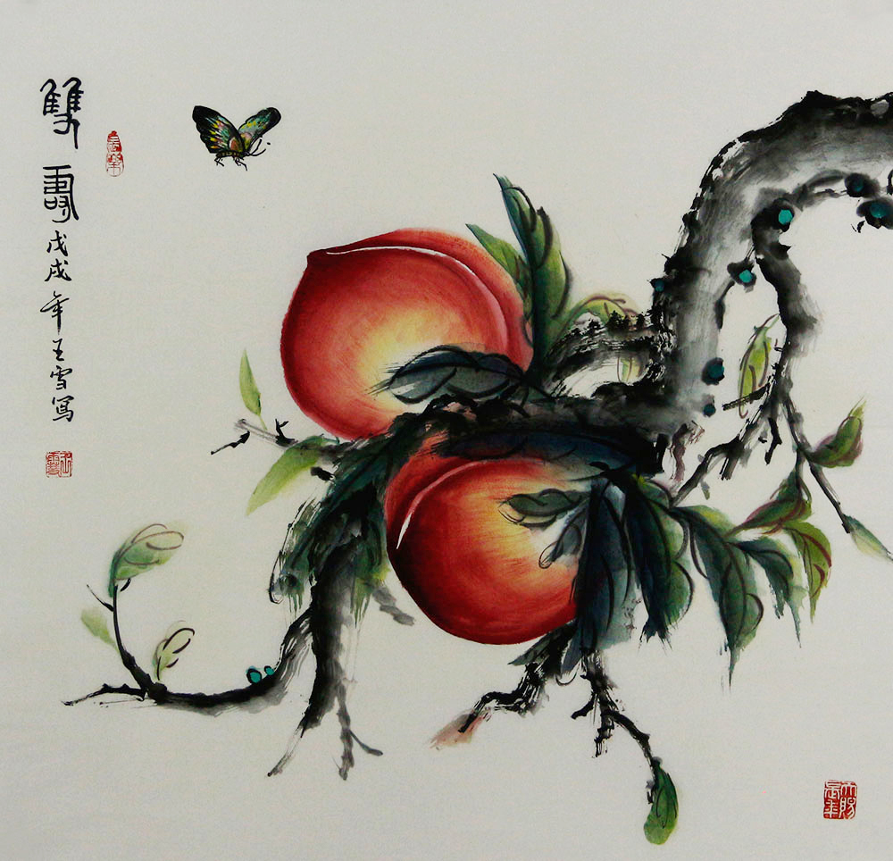 博宝·资讯 | 王雪国画花鸟作品赏析:以线立型,形神兼备