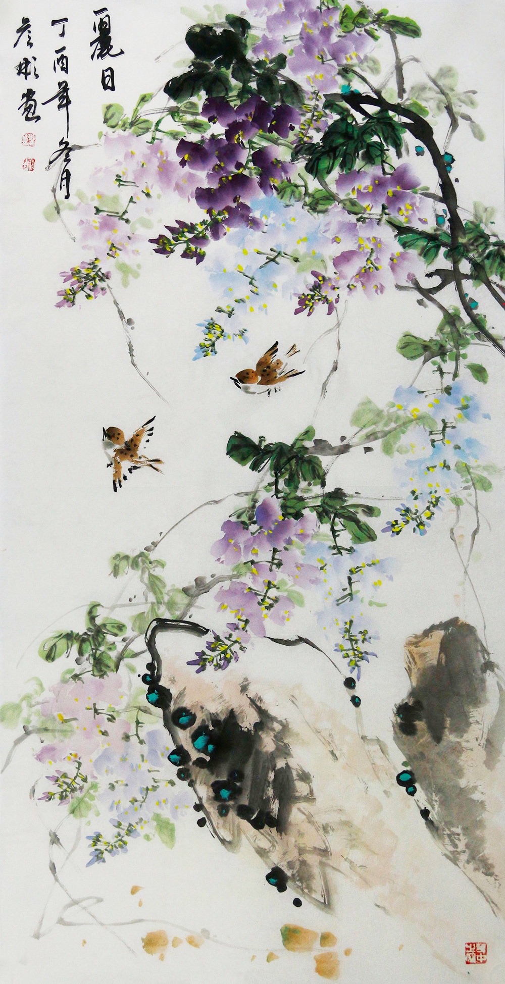 博宝·资讯 | 刘彦彬国画花鸟作品赏析:感悟独特下的静美