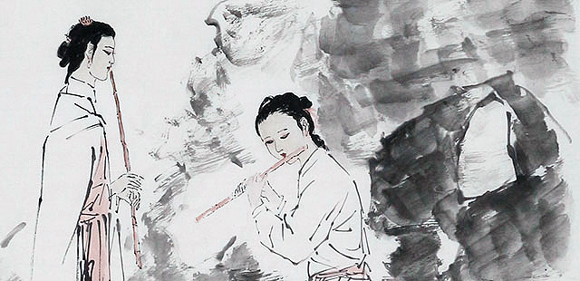 河南美协会员 王艺千 人物 国画