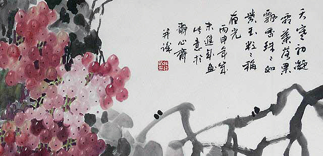 六尺 宁夏美协副主席 中国美协会员 雍进成 花鸟作品