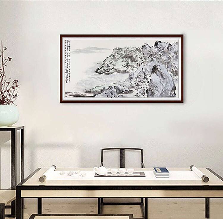 当代著名画家 杨飞 山水 国画
