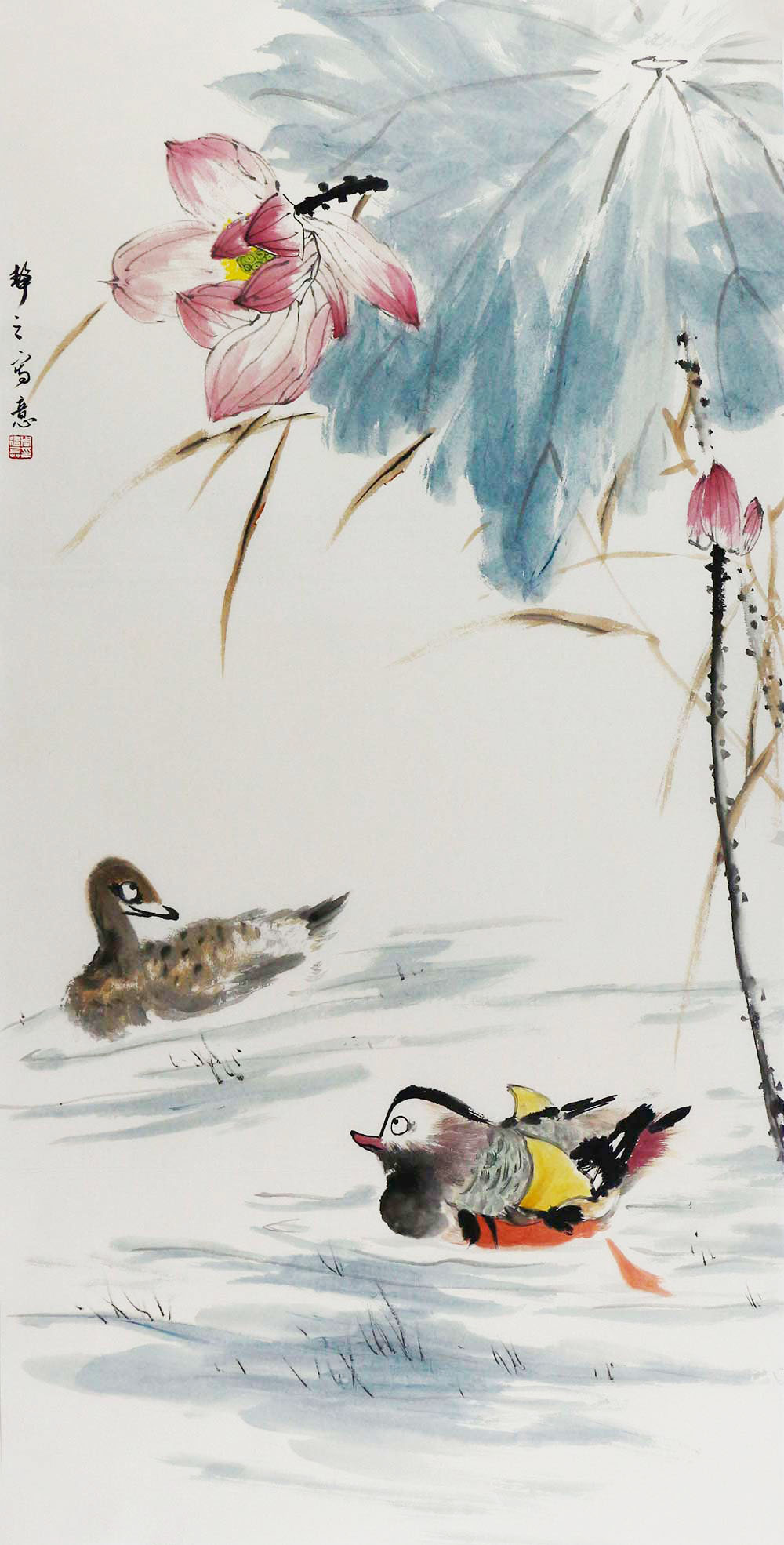 博宝·资讯 | 周建兵国画花鸟作品赏析:花鸟雅致,逸趣横生