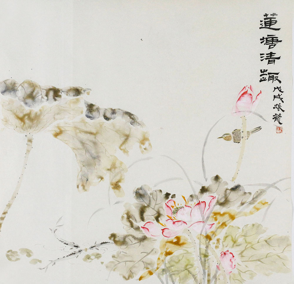 博宝·资讯 | 张龙国画花鸟作品赏析:静美意幽,色调柔和