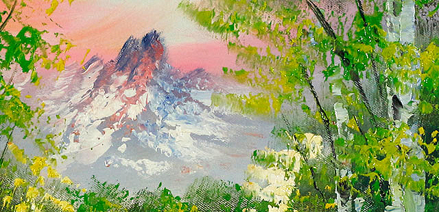 中号油画 油画