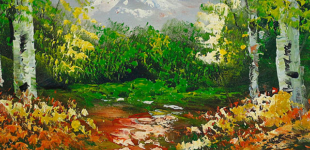中号油画 油画