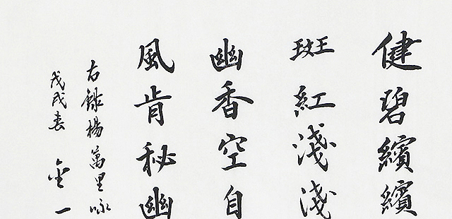 李金一 精品 书法