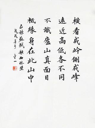 李金一 精品 书法