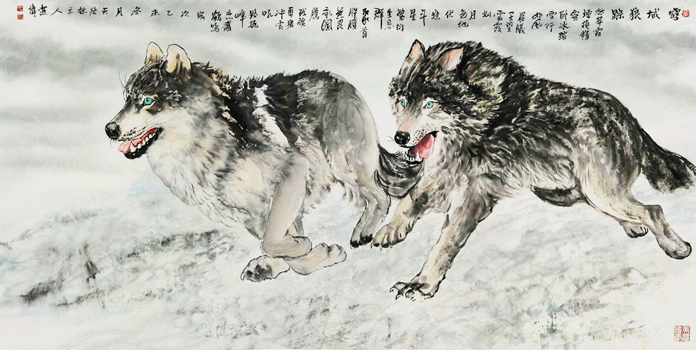 博宝·资讯 | 左进伟国画工笔动物作品赏析:威猛与美感交融,野性与