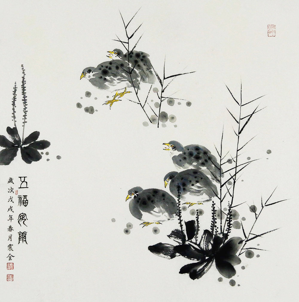 居于海南,现为文化部高级美术家,中国美术家协会会员,中国工笔画学会